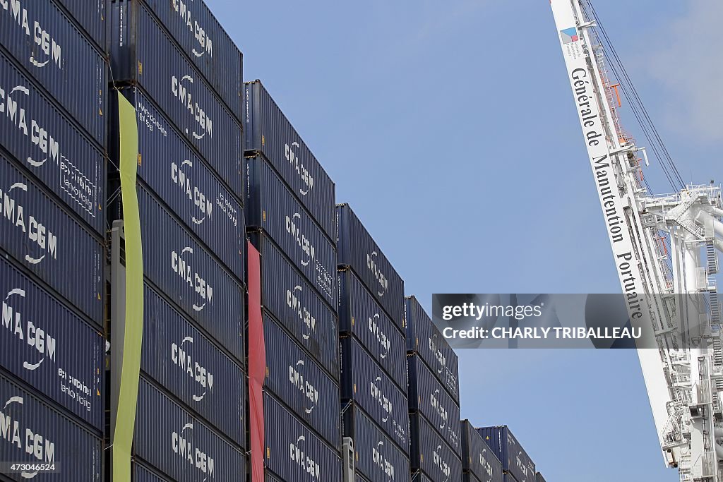 FRANCE-SHIPPING-BOAT