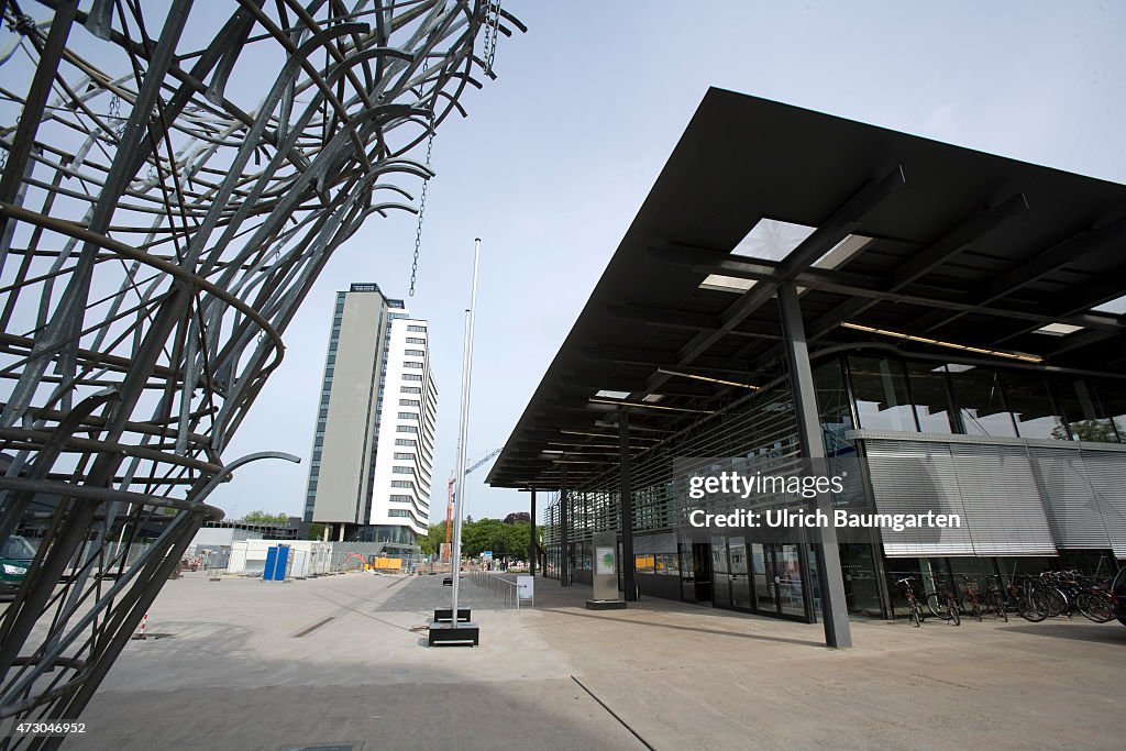 Außenansicht World Conference Center (WCCB) Bonn.