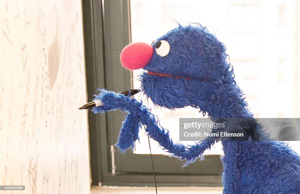 AOL Build Speaker Series: Sesame Street's Grover And The USO - Dr. Jeanette Betancourt And Rachel Tischler