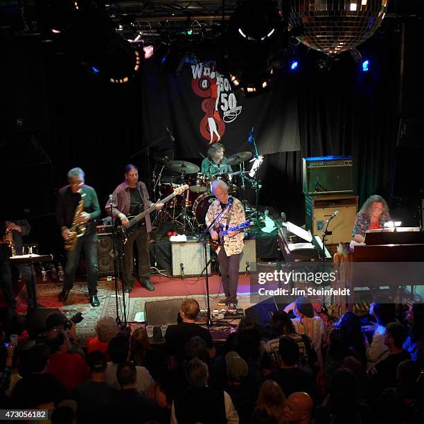 Guitarist Robby Krieger of the rock band The Doors performs with the Robby Krieger Band at the Whisky a Go Go in Los Angeles, California on January...