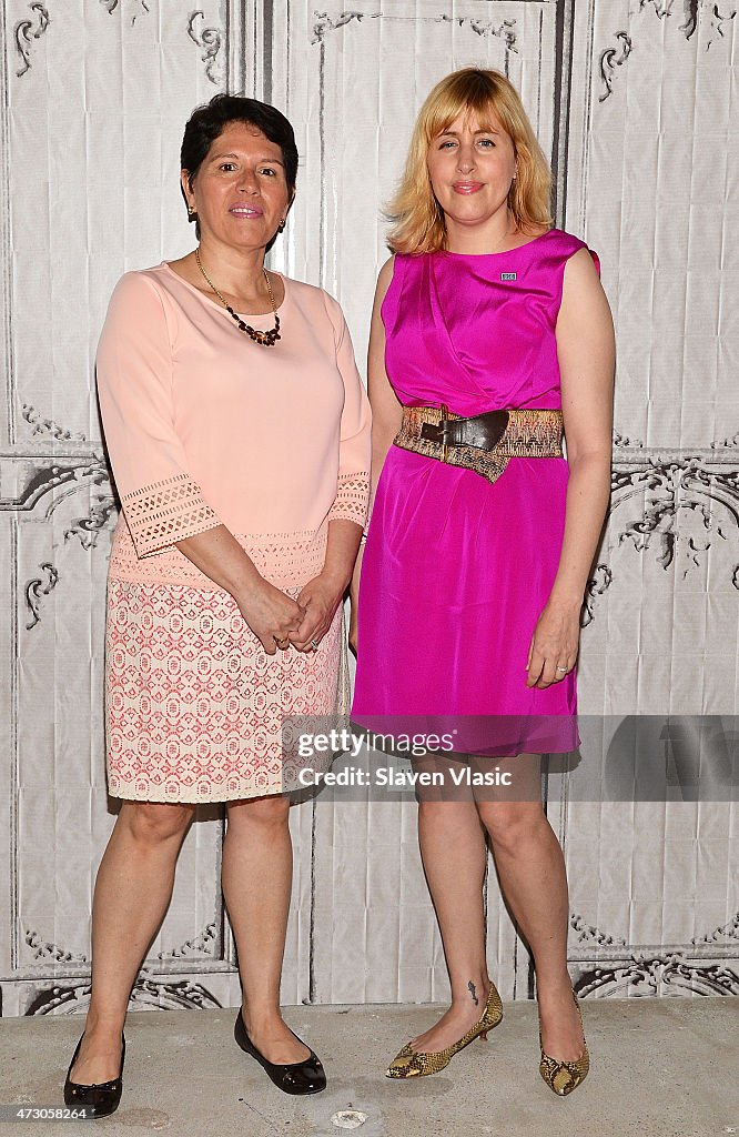 AOL Build Speaker Series: Sesame Street's Grover And The USO - Dr. Jeanette Betancourt And Rachel Tischler