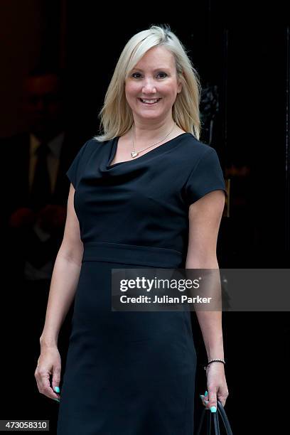 Caroline Dinenage, British Parliamentary Under Secretary of State, , Ministry of Justice and Education, attends the first Conservative Cabinet...