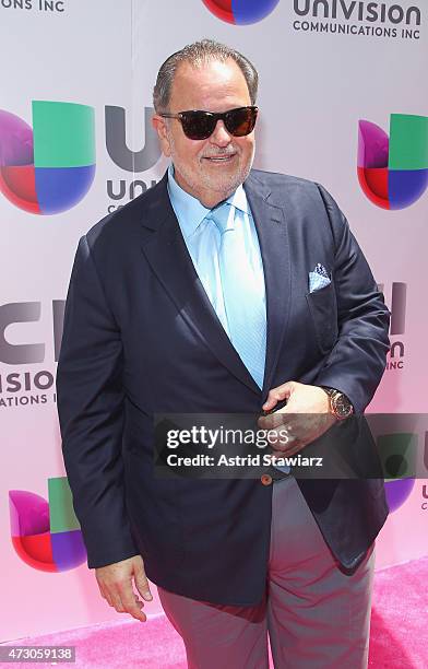 Television co-Host Raul El Gordo De Molina attends Univision's 2015 Upfront at Gotham Hall on May 12, 2015 in New York City.