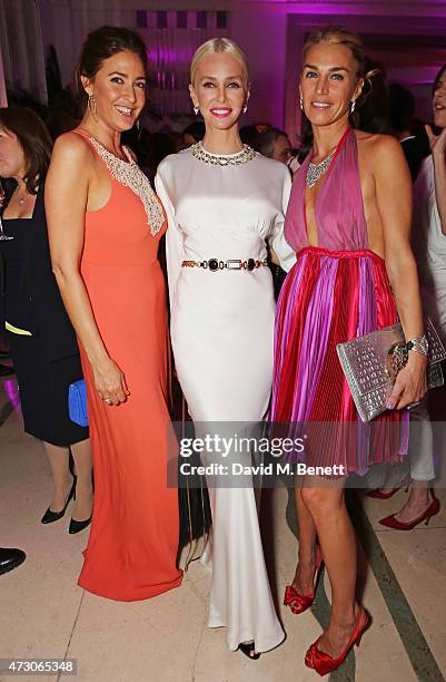 Lisa Snowdon, Amanda Cronin and Anastasia Webster attend the Spring Gala In Aid of the Red Cross War Memorial Children's Hospital hosted by QBF and...