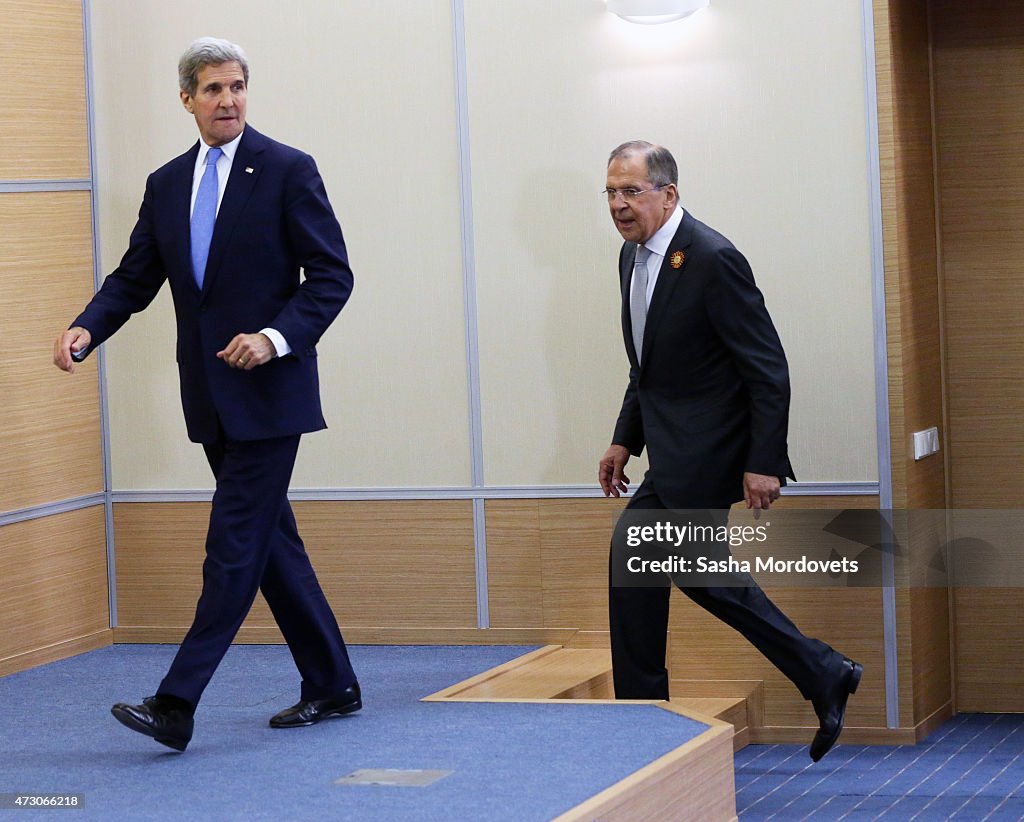 U.S. Sec. Of State Kerry Meets With Putin