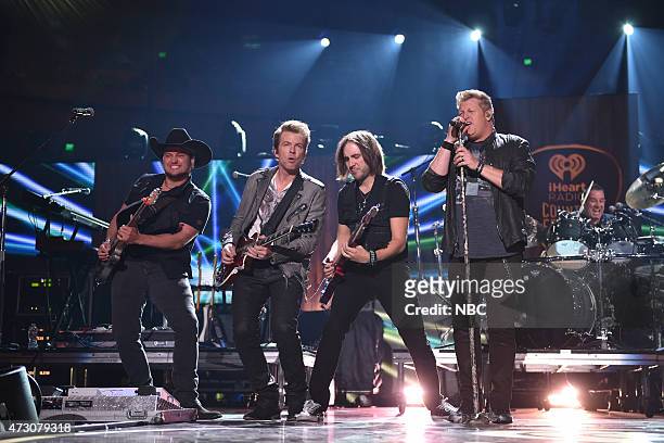 IHEARTRADIO COUNTRY MUSIC FESTIVAL -- "2015 iHeartRadio Country Festival" -- Pictured: Rascal Flatts --