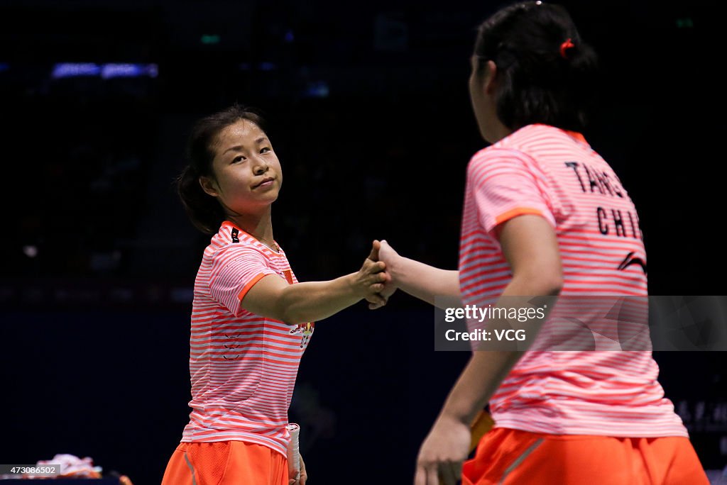 2015 Sudirman Cup BWF World Mixed Team Championships - Day 3