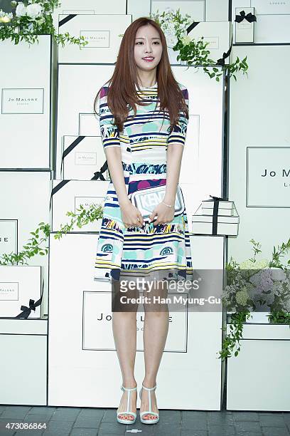 Son Na-Eun of girl group Apink attends the photocall for Jo Malone London Hannam boutique opening on May 12, 2015 in Seoul, South Korea.
