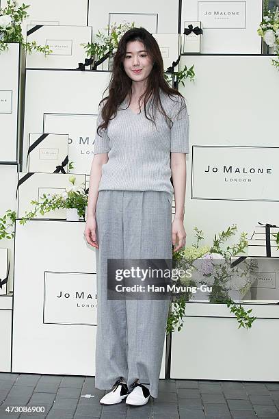 South Korean actress Jung Eun-Chae attends the photocall for Jo Malone London Hannam boutique opening on May 12, 2015 in Seoul, South Korea.