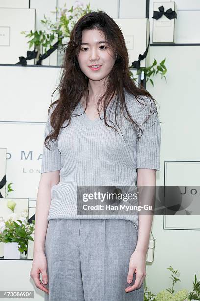 South Korean actress Jung Eun-Chae attends the photocall for Jo Malone London Hannam boutique opening on May 12, 2015 in Seoul, South Korea.