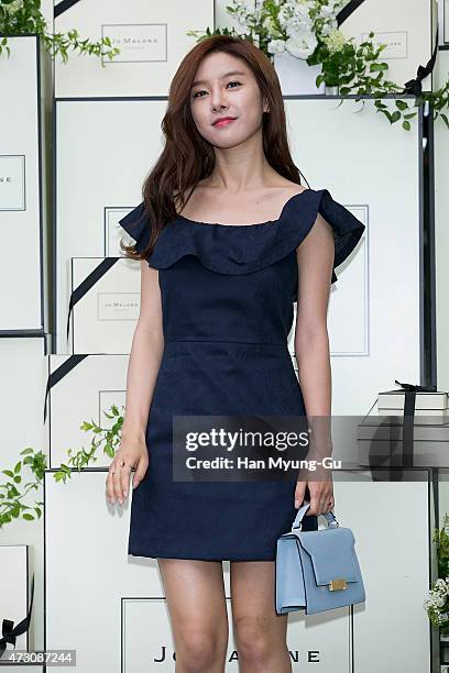 South Korean actress Kim So-Eun attends the photocall for Jo Malone London Hannam boutique opening on May 12, 2015 in Seoul, South Korea.