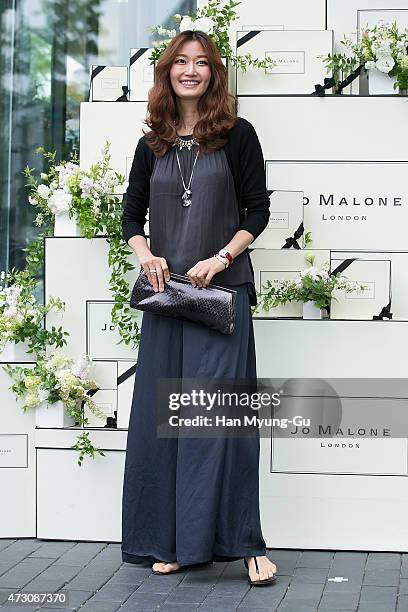 South Korean actress and model Byun Jung-Min attends the photocall for Jo Malone London Hannam boutique opening on May 12, 2015 in Seoul, South Korea.