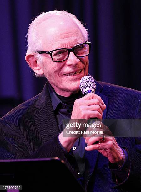 Songwriter Alan Bergman performs at the 7th Annual "We Write The Songs" Concert at The Library of Congress on May 12, 2015 in Washington, DC.