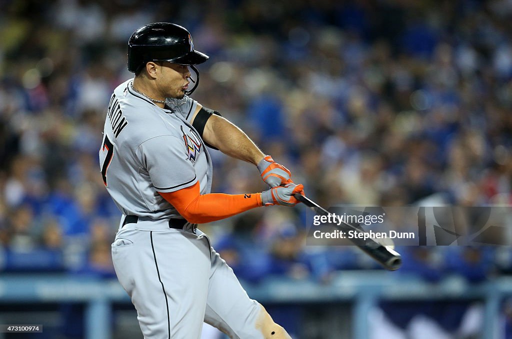 Miami Marlins v Los Angeles Dodgers