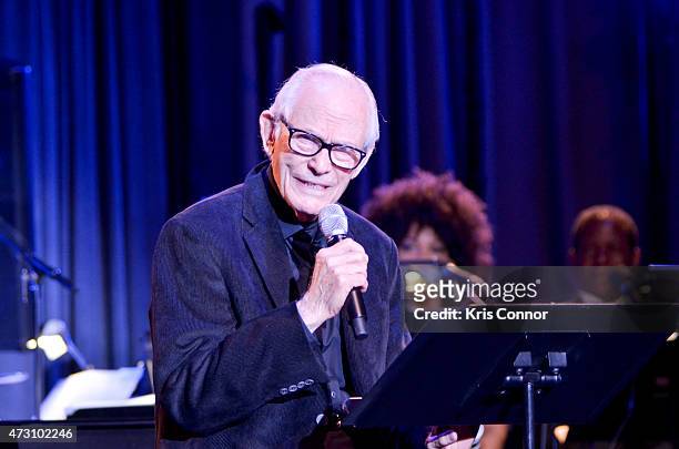 Alan Bergman performs during the 7th Annual "We Write The Songs" Concert at the Library of Congress on May 12, 2015 in Washington DC.