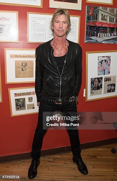 Duff McKagan signs copies of "How To Be A Man" at Strand Bookstore on May 12, 2015 in New York City.