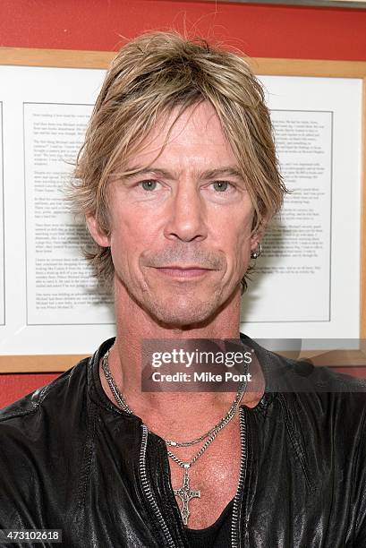 Duff McKagan signs copies of "How To Be A Man" at Strand Bookstore on May 12, 2015 in New York City.