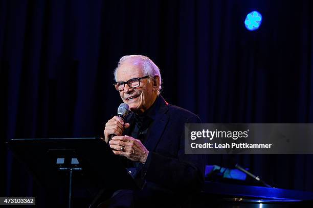 Songwriter Alan Bergman performs at the 7th Annual 'We Write The Songs' Concert at The Library of Congress on May 12, 2015 in Washington, DC.