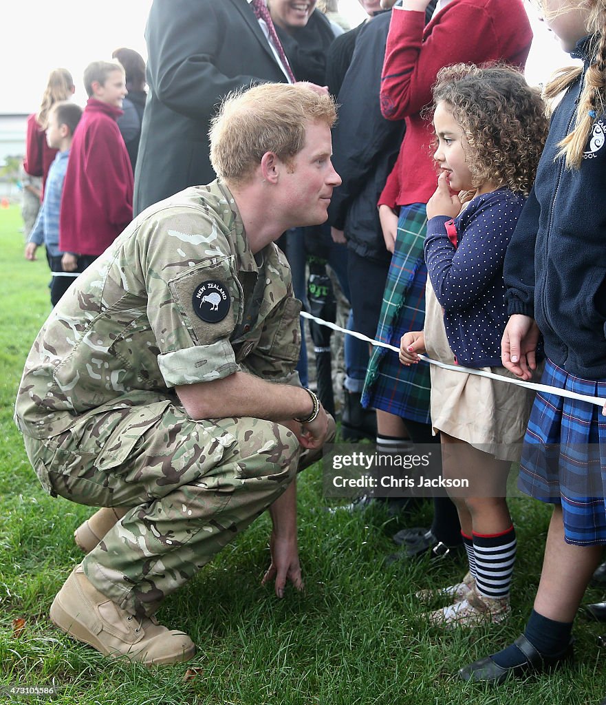 Prince Harry Visits New Zealand - Day 5