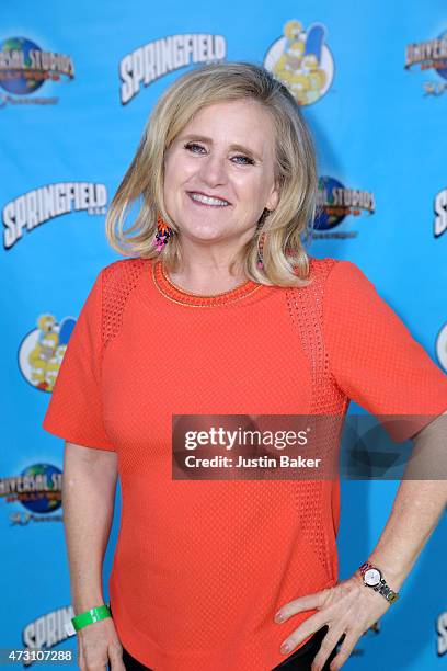 Actress Nancy Cartwright attends the "Taste Of Springfield" press event at Universal Studios Hollywood on May 12, 2015 in Universal City, California.