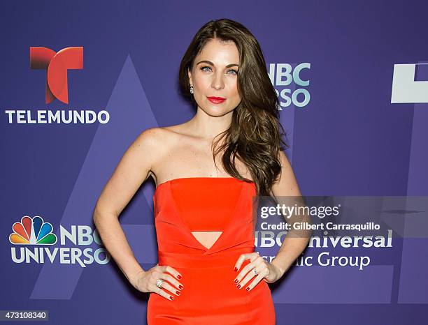 Actress Ludwika Paleta attends the 2015 Telemundo And NBC Universo Upfront at Frederick P. Rose Hall, Jazz at Lincoln Center on May 12, 2015 in New...