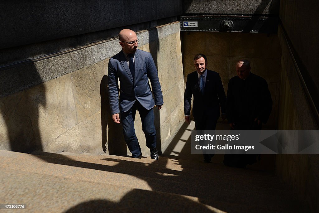 Andrzej Duda pays his Respects to Former President Kaczynski