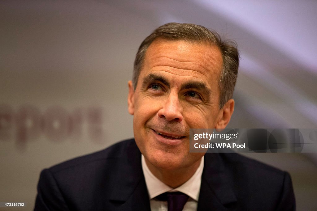 Bank Of England Governor Mark Carney Presents Inflation Report