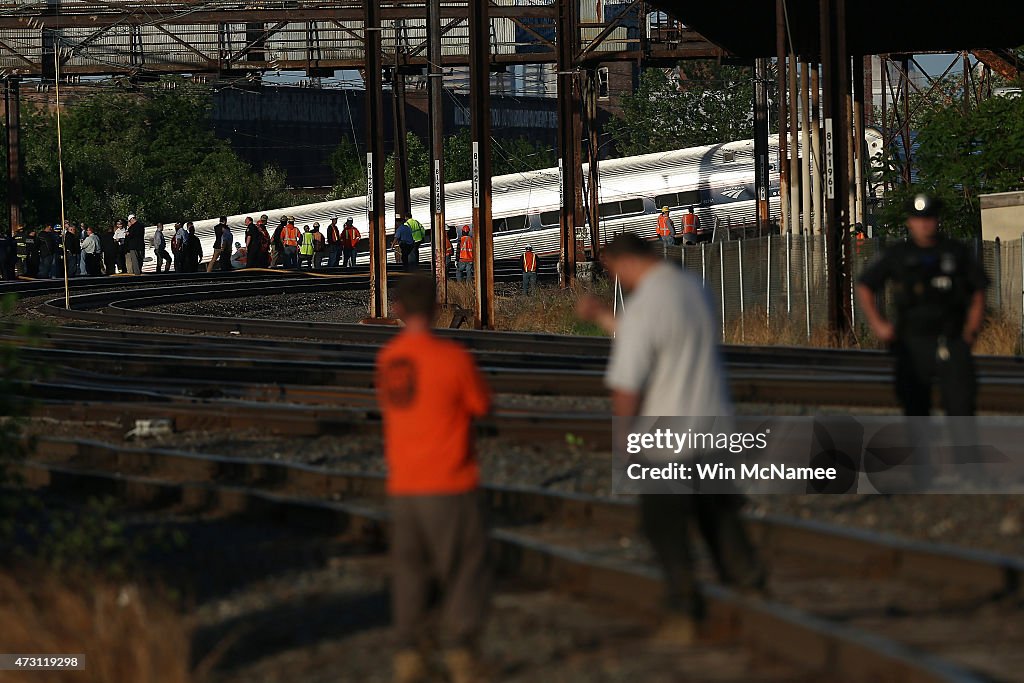Amtrak Train Derailment Causes Mass Injuries In Philadelphia