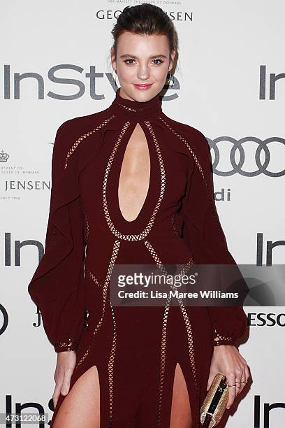 Montana Cox arrives at the 2015 Women of Style Awards at Carriageworks on May 13, 2015 in Sydney, Australia.