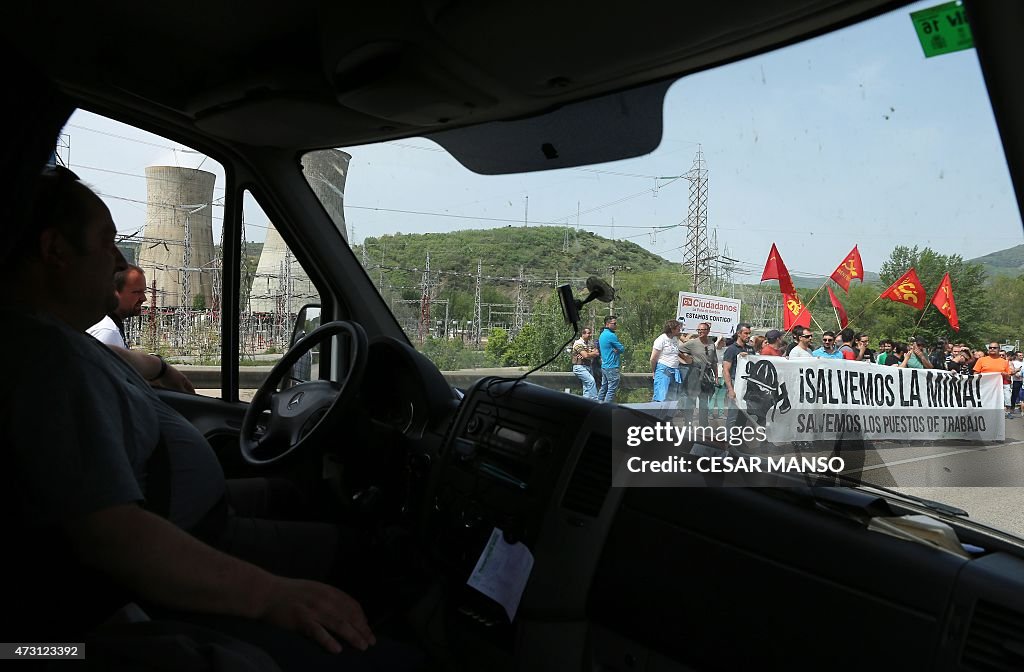 SPAIN-ENERGY-COAL-PROTEST