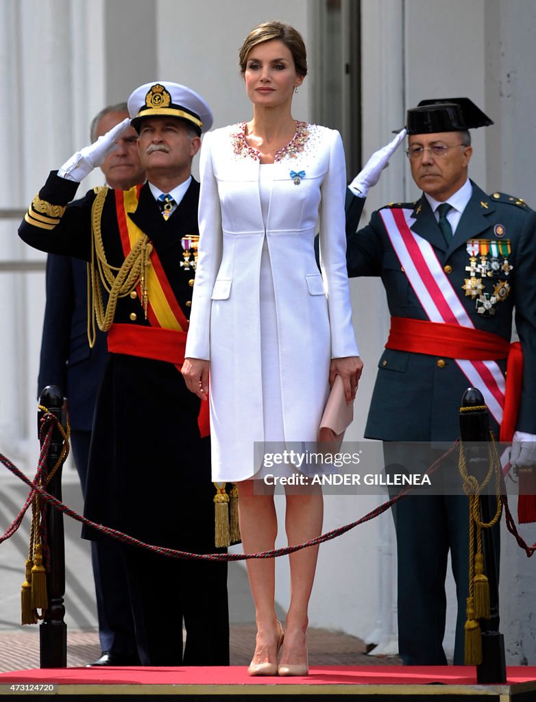 SPAIN-ROYALS-QUEEN-GUARDIA-CIVIL