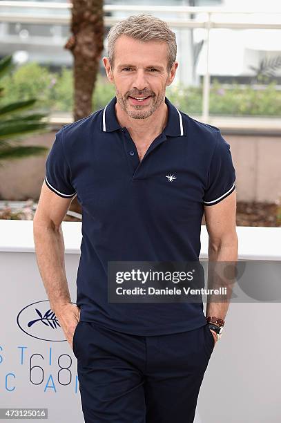 Lambert Wilson, Master of Ceremonies, attends a photocall during the 68th annual Cannes Film Festival on May 13, 2015 in Cannes, France.