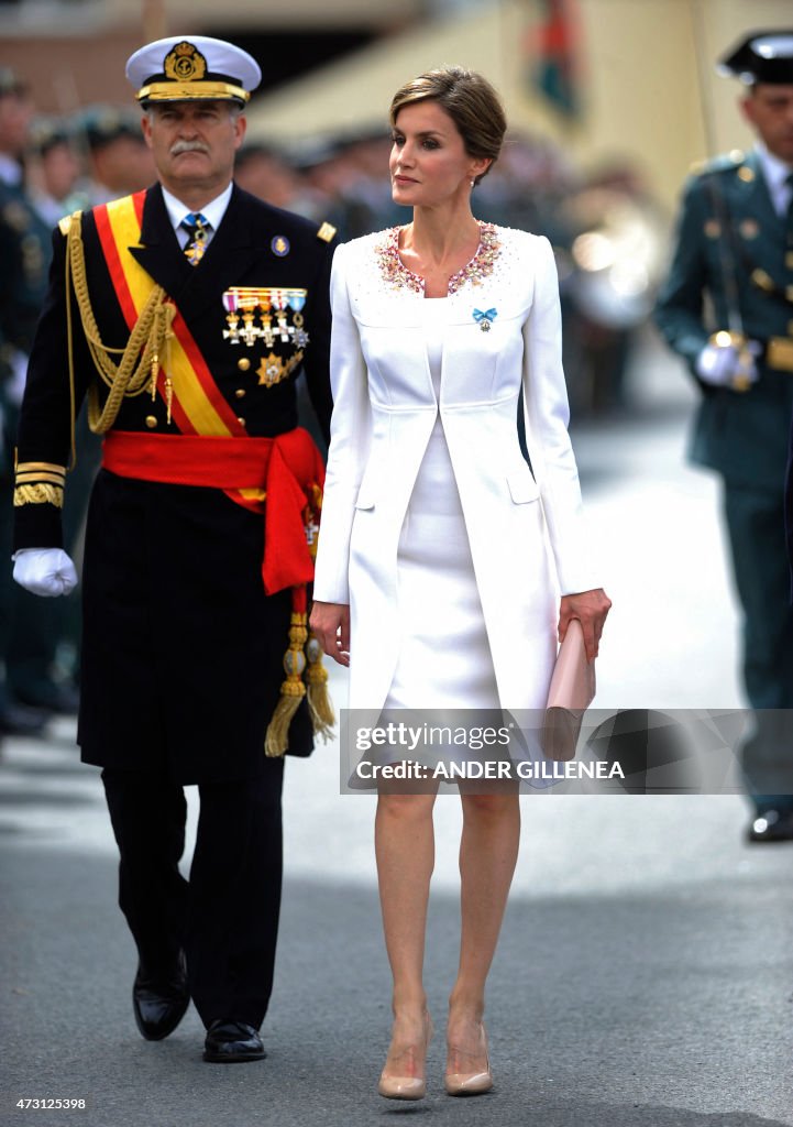 SPAIN-ROYALS-QUEEN-GUARDIA-CIVIL