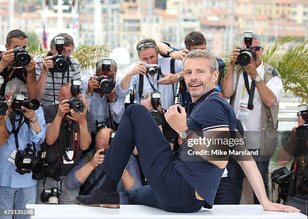 Lambert Wilson, Master of Ceremonies, attends a photocall during the 68th annual Cannes Film Festival on May 13, 2015 in Cannes, France.