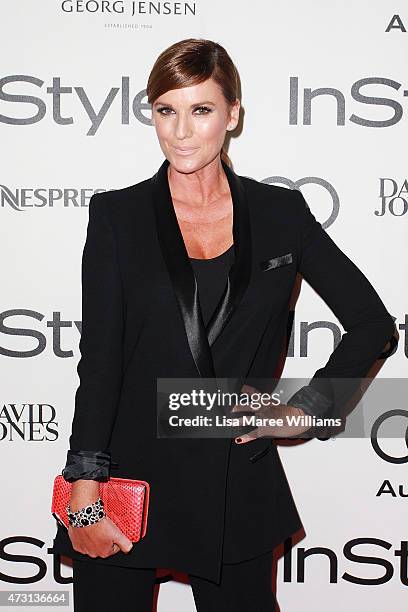 Kylie Gillies arrives at the 2015 Women of Style Awards at Carriageworks on May 13, 2015 in Sydney, Australia.