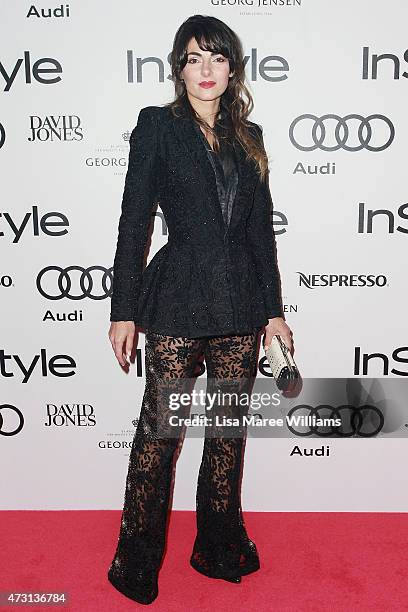 Silvia Colloca arrives at the 2015 Women of Style Awards at Carriageworks on May 13, 2015 in Sydney, Australia.