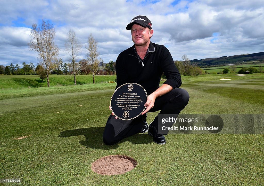 Ryder Cup Moment of Victory Plaque Unveiled