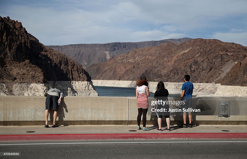 Lake Mead At Historic Low Levels Amid Drought In West