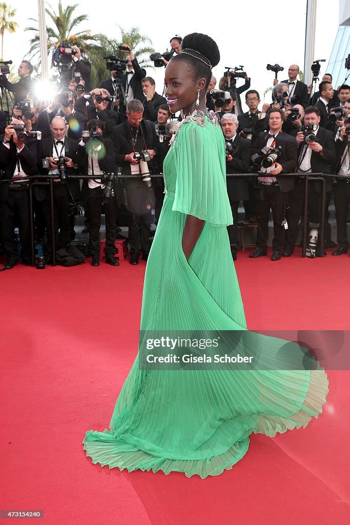 Actress Lupita Nyong'o attends the opening ceremony and premiere of ...