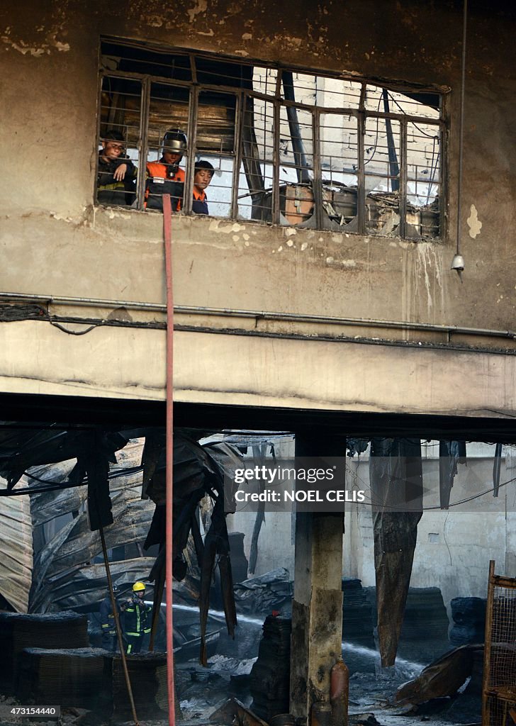 PHILIPPINES-FIRE-ACCIDENT