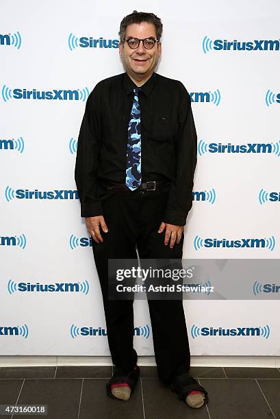 Writer Michael Musto visits the SiriusXM Studios on May 13, 2015 in New York City.