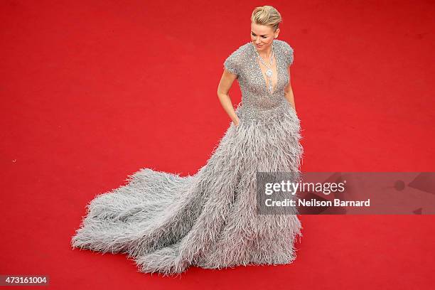 Naomi Watts attends the opening ceremony and premiere of "La Tete Haute" during the 68th annual Cannes Film Festival on May 13, 2015 in Cannes,...