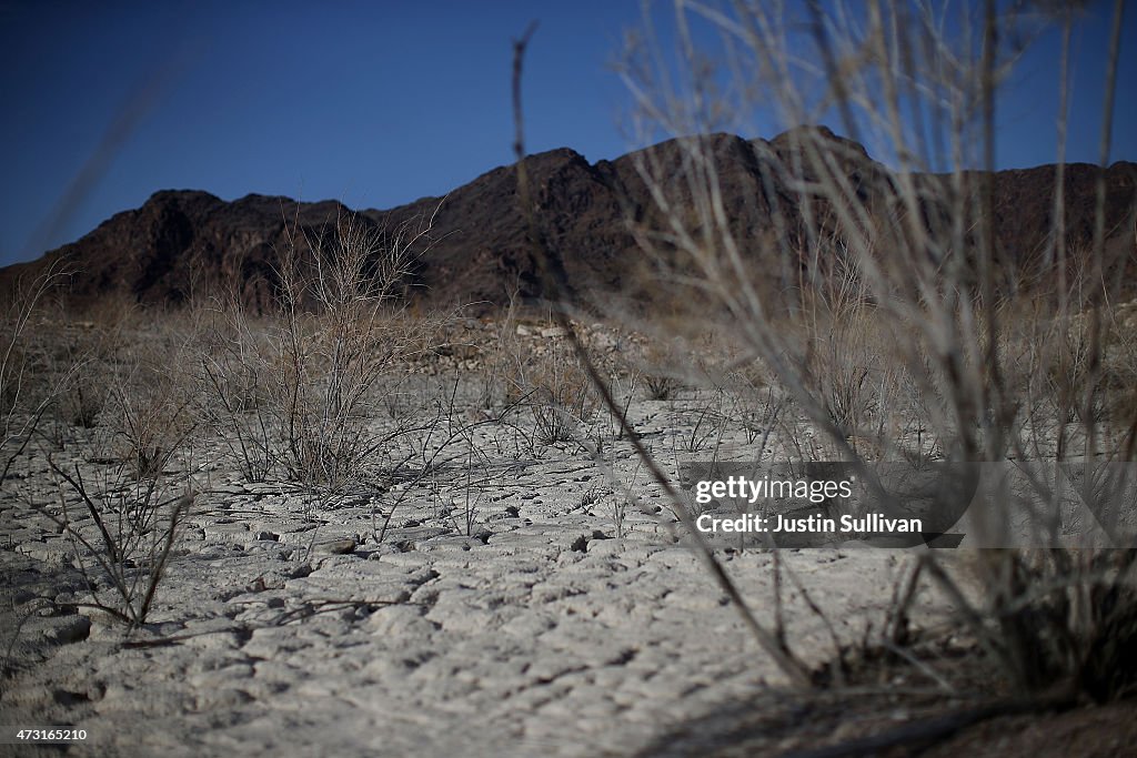 Lake Mead At Historic Low Levels Amid Drought In West