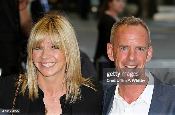 Zoe Ball and Norman Cook attend the UK Gala screening of "Man Up" at The Curzon Mayfair on May 13, 2015 in London, England.