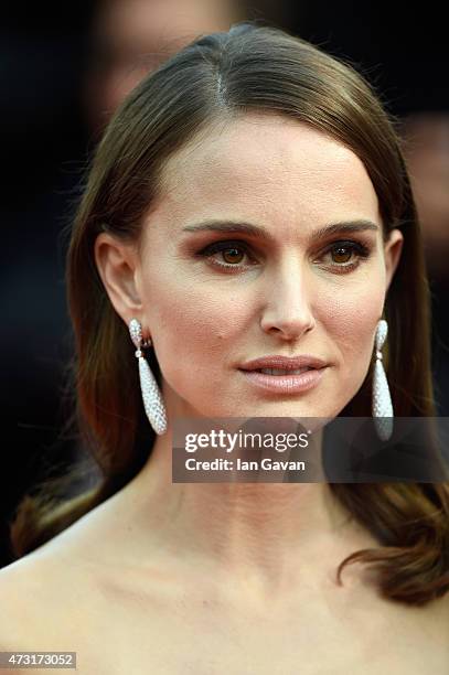 Natalie Portman attends the opening ceremony and premiere of "La Tete Haute" during the 68th annual Cannes Film Festival on May 13, 2015 in Cannes,...