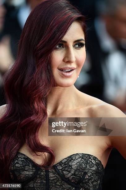 Katrina Kaif attends the opening ceremony and premiere of "La Tete Haute" during the 68th annual Cannes Film Festival on May 13, 2015 in Cannes,...