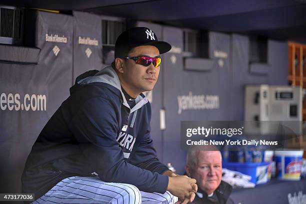 New York Yankees starting pitcher Masahiro Tanaka New York Yankees vs. Tampa Bay Rays at Yankee Stadium. Bronx, NY.