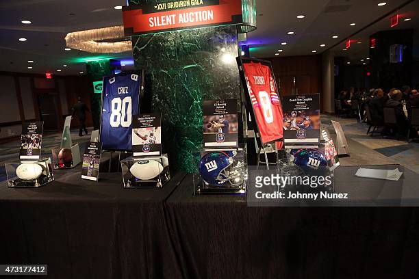View of the atmosphere at the 22nd Annual Gridiron Gala at New York Hilton Midtown on May 12 in New York City.