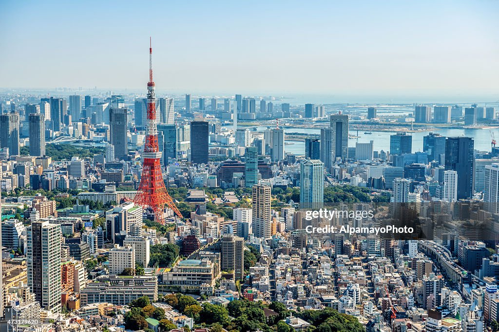 Edificios de la ciudad de Tokyo