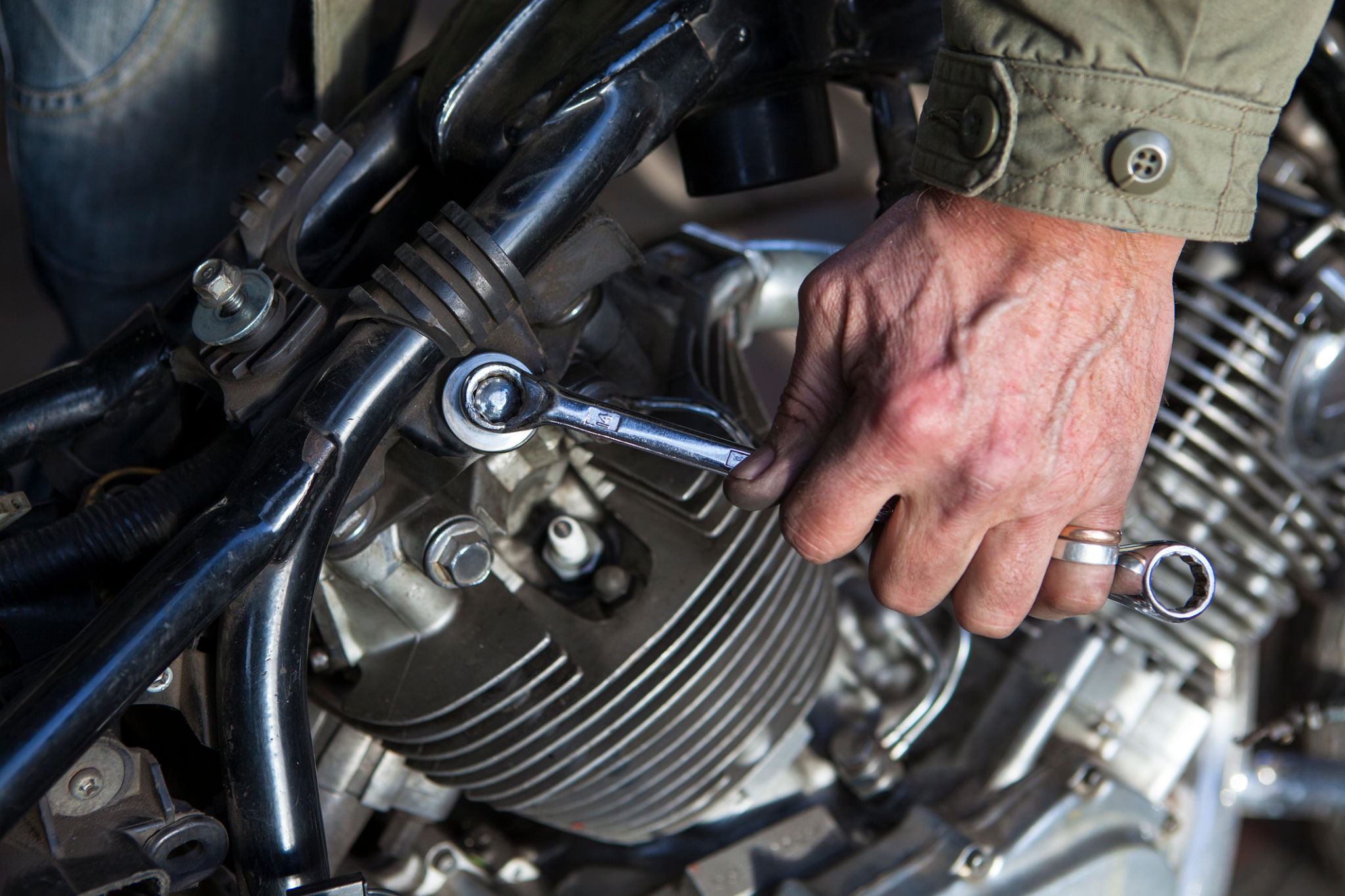 motorrad wartung